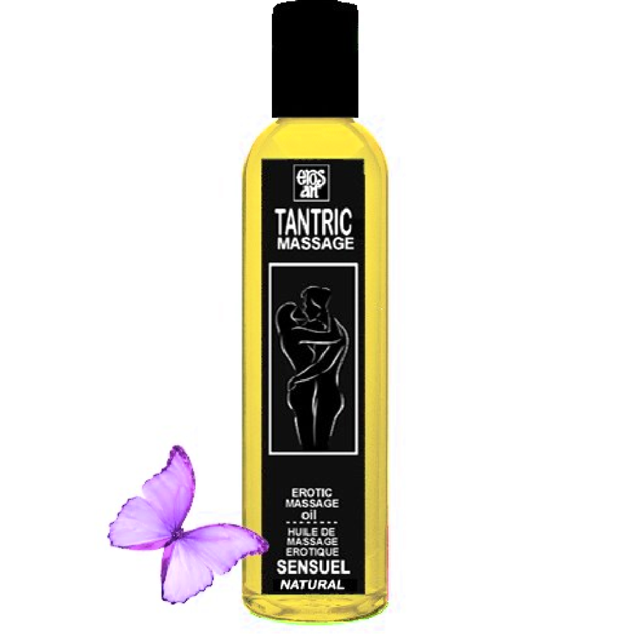 EROS ART ACEITE MASAJE TANTRICO NATURAL Y AFRODISÍACO NEUTRAL 200 ML